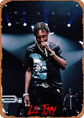 Win FST metal leaf wall poster of rapper Lil Tagay Hip Hop 12 x 8.. Join millions of satisfied shoppers using DIAYTAR Nigeria every day.