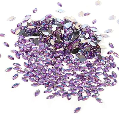 Horse eye acrylic crystal, 500 pieces 7 * 15mm acrylic crystal background backhole.. DIAYTAR NIGERIA: Your affordable gateway to thousands of products delivered promptly nationwide.