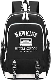 JUPKEM HAWKINS MIDDLE SCHOOL AV Club College USB Backpack for computer.. DIAYTAR NIGERIA: Where shopping meets satisfaction with affordable prices and prompt delivery services.
