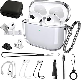 13 -in -1 transparent protective case for airpods 3 set.. Your trusted marketplace, DIAYTAR NIGERIA offers comprehensive selection with budget-friendly delivery.