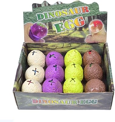 Lily 12 Pieces Squishy Dinosaur Egg Toy to relieve stress, anti-stress ball toys, anti-stress ball toys for children.. Shop across boundaries with DIAYTAR NIGERIA's comprehensive catalog delivered nationwide at budget rates.