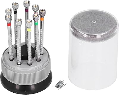 Precision screwdriver Multifunctional round watch screwdriver with rotary base for notebooks.. Get your essentials without leaving home — thanks to DIAYTAR Nigeria.