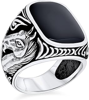 Precious stone ring for men with brown and black onyx, equestrian pattern tiger for men in silver sterling 925 oxidized, handmade in Türkiye, customizable.. DIAYTAR NIGERIA: Where quality meets affordability, with thousands of products delivered in less than 8 days.