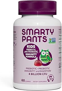 Probiotics against immune germs: prebiotics and probiotics for immune support and digestive comfort, grape flavor, 60 gum vitamins, 30 -day supply, no refrigeration required.. Shop smarter, not harder with DIAYTAR NIGERIA - thousands of products at your fingertips with affordable delivery.