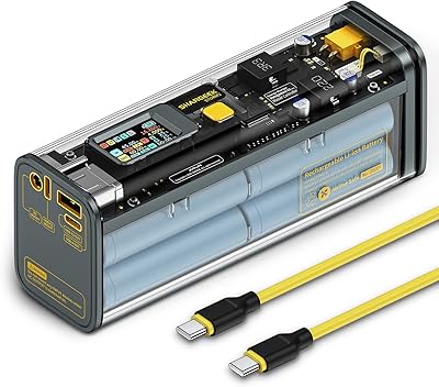 Chargek 25600 MAH Storm Power Bank | Airline Safe 100 W Fast Charge Protocol PD 3.0 (PPS) with IPS screen | High voltage protection | For MacBook Pro/Dell XPS, iPad/iPhone 13 and Plus | transparent.. Why shop anywhere else? DIAYTAR Nigeria has it all and delivers fast.