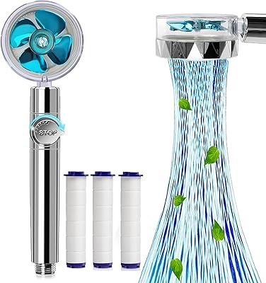 High pressure shower potatoes, turbo fan shower, Hydro Jet shower head with 3 filters, turbocharged shower head.. Experience shopping freedom with DIAYTAR NIGERIA's vast selection and 5-8 day nationwide delivery service.