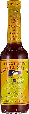 Thai chili sauce Linghams, 280 ml.. DIAYTAR NIGERIA delivers more than products - we deliver affordable shopping satisfaction nationwide.