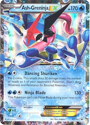 Pokémon - ash-greninja ex (xy133) - promos xy black star - holo jumbo large.. DIAYTAR NIGERIA combines affordability, variety, and convenience with nationwide delivery services.