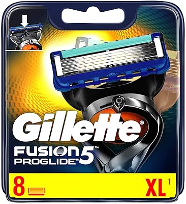 Gillette Fusion5 razor blades Proglide Power with glide & precision cutting blade, 8 spare blades.. Navigate through thousands of products at pocket-friendly prices with DIAYTAR NIGERIA's easy-to-use platform.