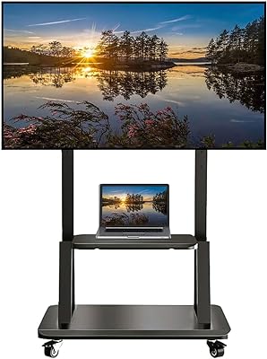 Mobile TV cabinet on TV cart, TV support, TV support on adjustable height, non -slip mobile support for LED and LCD TV screens from 32 to 75 inch.. No delays, no drama — just fast, affordable shopping with DIAYTAR Nigeria.