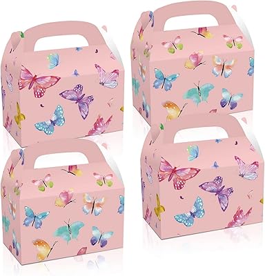 12 packages of butterfly gift boxes, gift boxes on the theme of butterflies, paper boxes for birthday party, wedding gift boxes, decoration boxes of wedding candy.. DIAYTAR NIGERIA: Where shopping meets satisfaction with affordable prices and prompt delivery services.
