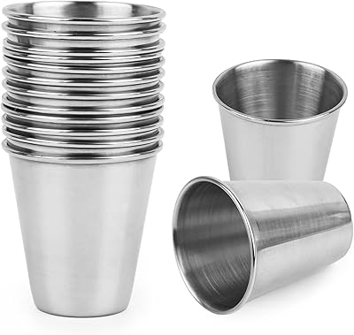 Aware Package of 24 mini stainless steel metal cups from 652.. From household needs to gadgets, DIAYTAR Nigeria has it all.