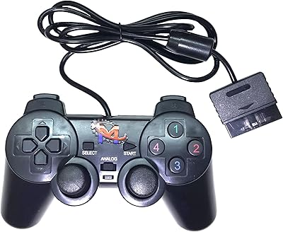 Multistartm, analog game controller, wired gp01 wired game controller, double shock game controller and vibration for PlayStation PS2 PS1 PS1 PSX console, video game controller accessories... Shop efficiently with DIAYTAR NIGERIA, offering thousands of products at unbeatable prices delivered promptly.