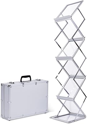 Foldable Haitian Aluminum Aluminum Documents for Magazines and brochures, catalogs and leaflets, Pop-Up floor support with portable transport bag for professional fairs, conferences, office exhibition hall.. Shop confidently with Nigeria's most trusted e-commerce platform, offering swift and affordable delivery.