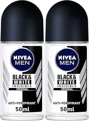 Nivea Men Original Black and White Déodorant For Men Roll-on 50 ml Pack of 2.. Thousands of items at your fingertips — DIAYTAR Nigeria makes it happen.