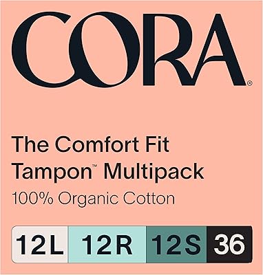 Cora organic pads | Light/regular varied/super absorbent pack | 100 % cotton nucleus, not fragrant with BPA -free applicator | Protection against leaks, easy application | Non toxic, hypoallergenic (36 units).. Thousands of items at your fingertips — DIAYTAR Nigeria makes it happen.