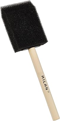 Milan 1321 series sponge brush, size 50 mm, black.. Shop with intention at DIAYTAR NIGERIA, offering thousands of products at budget-friendly prices.