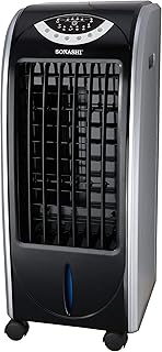 Sonashi bag-202 portable air cooler with 6 l water tank, two ice cubes, three wind speeds, water level indicator, 4 casters and electronic display, 12-hour timer | household appliances.. Your everyday shopping destination, DIAYTAR NIGERIA offers unbeatable value with quick delivery times.
