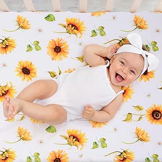 Cradle sheet 1 Jaysen piece, portable cradle sheet for standard cradle and mattress for toddlers, baby bed decoration boy girl 28 x 52 inch sunflowers.. Your home for smart shopping — DIAYTAR Nigeria delivers fast and cheap.