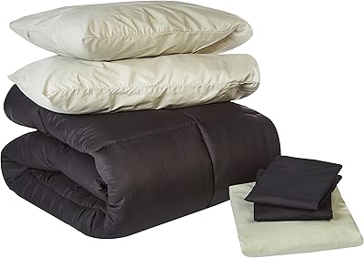 I BED Home two -tone bed adornment 180 threads, black/gray, King size - 240 x 260 cm, 2 pieces - gray - King.. Fast. Reliable. Affordable. DIAYTAR Nigeria is all that and more.