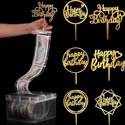 BAO - Set of 107 pieces of cake chiller, cake chopper with 6 cake decorations "Happy birthday" and 100 transparent pockets for cake decoration... DIAYTAR NIGERIA: Putting quality products within reach of every Nigerian through our affordable marketplace.