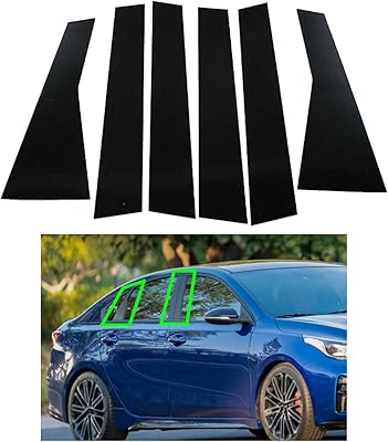 Pillar car sticker B for KIA Forte K3 Cerato 2019 2020 sticker exterior tailgate window garnish.. DIAYTAR NIGERIA brings satisfaction with every purchase through affordable prices and prompt shipping.