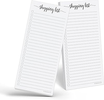 Package of 2 notebooks for 321done racing list - 3.7 x 8.5 inches (size 1/3 size leaf - university standard) - Portable grocery list, store, market - notepad for planning and organization of meals preparation - Made in the United States.. Shop from thousands of products at DIAYTAR NIGERIA and enjoy budget-friendly nationwide delivery.
