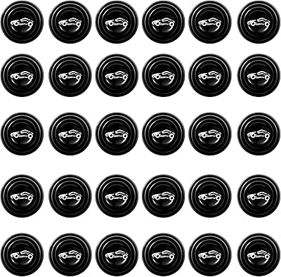 White store door bumper, anti-shock silicone universal stickers, car door bumper joints, universal car accessories for cars / 30pcs.. DIAYTAR NIGERIA: Where value shopping meets reliable 5-8 day delivery across the nation.