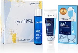 Mediheal N.M.F Triple Step Power Hydration Routine Set | Hyaluronic acid, niacinamide and vitamin E, Korean skin care, for dry and dull skin, humidity repair, gift box, skin care kit for women and men.. DIAYTAR Nigeria brings you closer to everything you need — fast delivery, low costs, and variety.