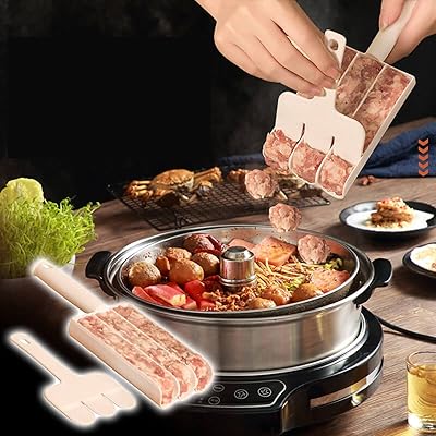 Triple kitchen triple kitchen meat machine, 3 meatballs at a time, spatula with meatballs with shreddering shovel, DIY multifunctional meat meat machine, kitchen tools (1 set).. DIAYTAR NIGERIA: Connecting Nigerians with their needs through our affordable and diverse marketplace.