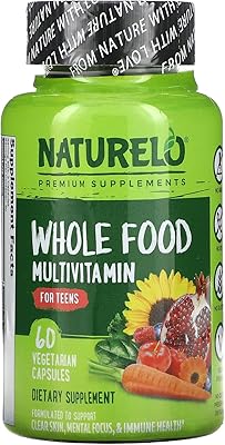 Multivitamine supplement for whole Naturilo foods for adolescents, 60 vegetarian capsules.. Need it fast? Need it cheap? Choose DIAYTAR Nigeria.