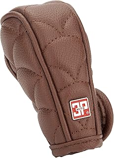 Karplev real leather car gear change cover, automatic transmission protection cover (brown, 12 cm x 6 cm x 6 cm).. DIAYTAR NIGERIA transforms online retail with our affordable platform and dependable shipping service.