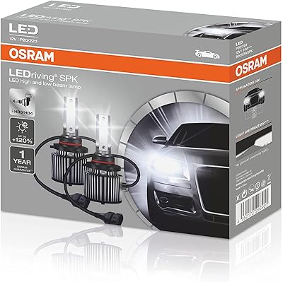 OSRAM 9005DWSPK LED Roads with high and low beam for 12 V cars, white.. DIAYTAR NIGERIA: Where shopping dreams come true with budget-friendly prices and nationwide shipping.
