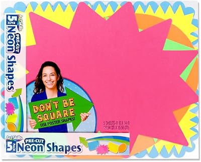 Display tables for supplies of school projects for artistic skills, 11 "x 14", neon, pack of 5.. From big brands to everyday basics — DIAYTAR Nigeria has you covered.