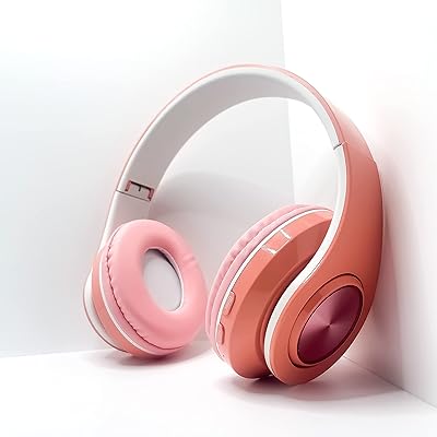BB STORE B39 wireless helmet with integrated microphone including microSD support for musical games (pink).. DIAYTAR NIGERIA: Your affordable shopping destination with thousands of products delivered in days.