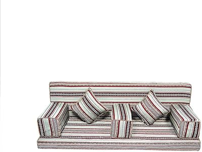 Majlis 7 -room sofa, comfortable original, set of 5.. Shop smart and save with DIAYTAR NIGERIA's extensive product range and 5-8 day delivery guarantee.