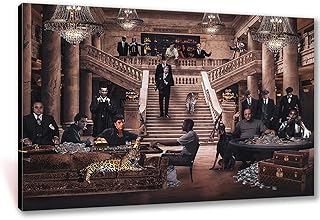 Art poster of the film Gangsters Paradise Schilderij Gangsters (12 x 16 inches (30 x 40 cm) - box).. Fast, easy, and affordable — that’s shopping the DIAYTAR Nigeria way.