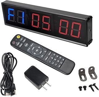 Home sports timer with remote control, 1.8 -inch Cutzone sports sports watch, LED exercise watch, CrossFit timer for gym training timer, chronometer with bell and Tabata countdown.. DIAYTAR NIGERIA transforms dreams into deliveries with our affordable prices and 5-8 day shipping.