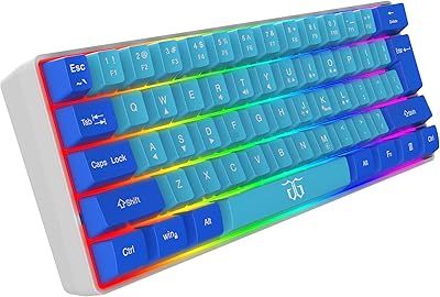 SunBoarder wired game keyboard 60% Ultra-small keyboard with color space.. Discover the perfect shopping balance at DIAYTAR NIGERIA with competitive prices and prompt delivery.