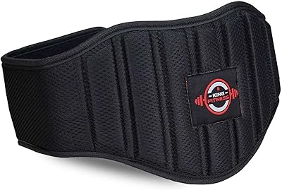 King Fitness adjustable weightlifting belt with ultra light flexible foam nucleus, 7.5 inch gymnastics belt for squats, earth lifts, cross -drive and dynamophilia for men and women.. DIAYTAR NIGERIA connects Nigerians with quality products at affordable prices, delivered in 5-8 days nationwide.