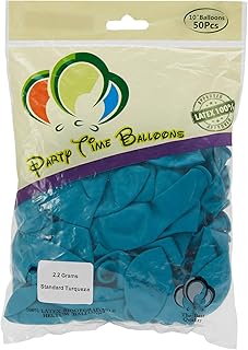 Party Time Turqu0ise Standard Latex Ballons Unie 10 "50pcs.. Experience retail satisfaction with DIAYTAR NIGERIA's comprehensive platform and prompt shipping service.