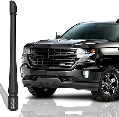 【TTQK】 Compatible with Chevrolet GMC | Replacement of 7 "rubber antenna | Designed to improve FM/AM reception.. DIAYTAR NIGERIA delivers affordability and convenience with every purchase, shipped within the week.
