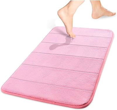 Kochi bath mat in super soft velvet, non -slip and absorbing water, in memory foam, pink color.. Whether you're in Lagos, Abuja, or anywhere in between, DIAYTAR Nigeria ensures your online shopping experience is smooth, affordable, and fast.