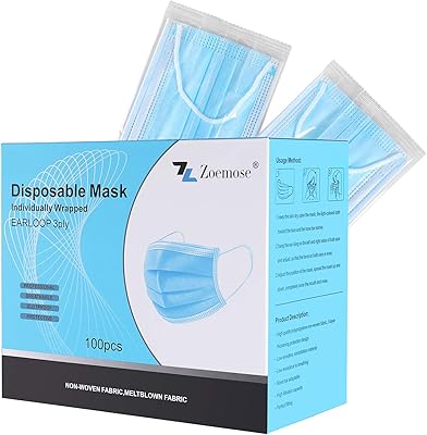 Disposable masks, 3 thicknesses, individually wrapped for the house, the school, the office and the exterior.. DIAYTAR NIGERIA makes quality accessible with our affordable prices and dependable delivery service.