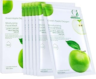 Veiden series leaf mask, set of 6 active face masks, Mask Mask Packs Hydrated Face for Daily Skin Care (6 apples package) Viya.. DIAYTAR NIGERIA delivers on our promise of variety, affordability, and prompt nationwide shipping.