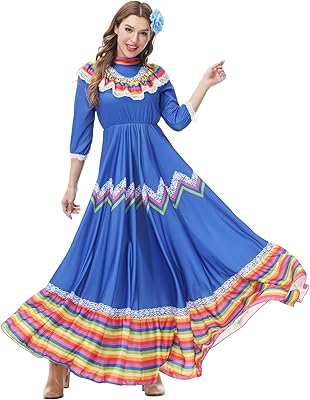Traditional Mexican dress folk dance dresses, Cinco de Mayo costumes, Senorita dress for women.. Embrace a new era of online shopping with DIAYTAR NIGERIA's extensive range and budget-friendly prices.