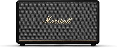 High -end movy speaker High -end Marshall Stanmore III 50 W with Bluetooth 5.2 and multiple entries - Take advantage of the signature sound of Marshall | black.. Discover the joy of online shopping with DIAYTAR NIGERIA's budget-friendly prices and reliable shipping.