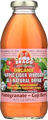 Bragg's organic apple cider vinegar - Granada and goji berries - 12-16 FL OZ box... Save time and money with DIAYTAR Nigeria’s online store.