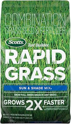 Fast grass mixture Scotts Turf Builder Sun & Shade: up to 2,800 square feet. Kit of seeds and fertilizers, pushes in just a few weeks, 5 pounds.. Shop with purpose at DIAYTAR NIGERIA and receive your purchases at unbeatable prices within the week.