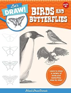 Draw birds and butterflies: learn to draw a variety of birds and butterflies step by step! (volume 5).. Experience the ultimate in shopping convenience with DIAYTAR NIGERIA's vast catalog and 5-8 day delivery.